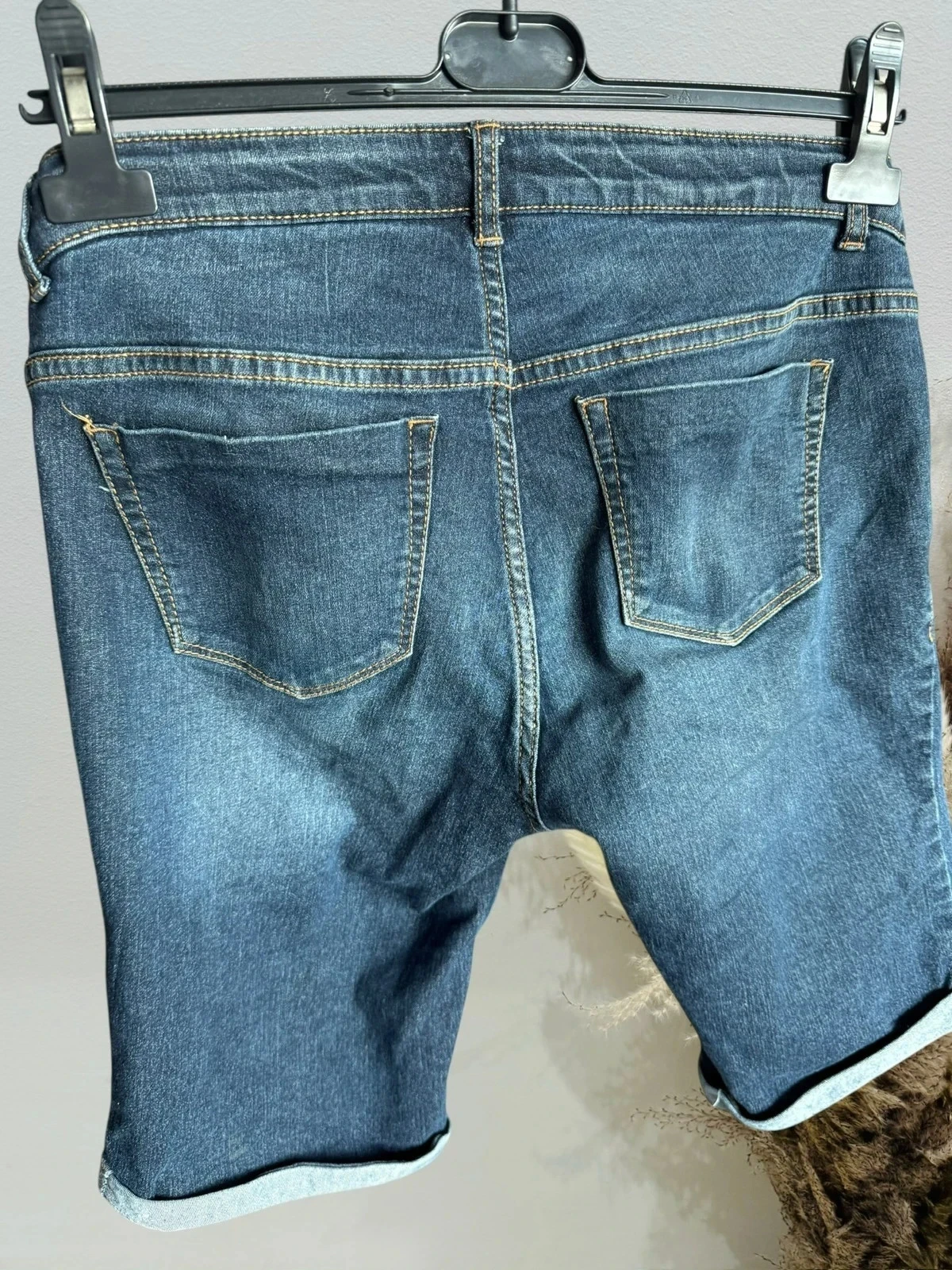 Zwangerschapsshorts Kiabi jeans blauw grof Kiabi slim T38/M – photo 3